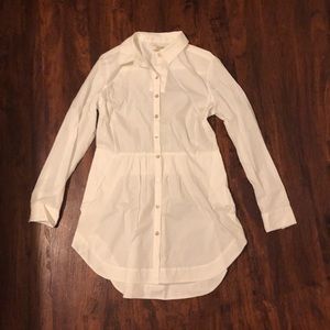 NWT Anthropologie White Button Down Blouse